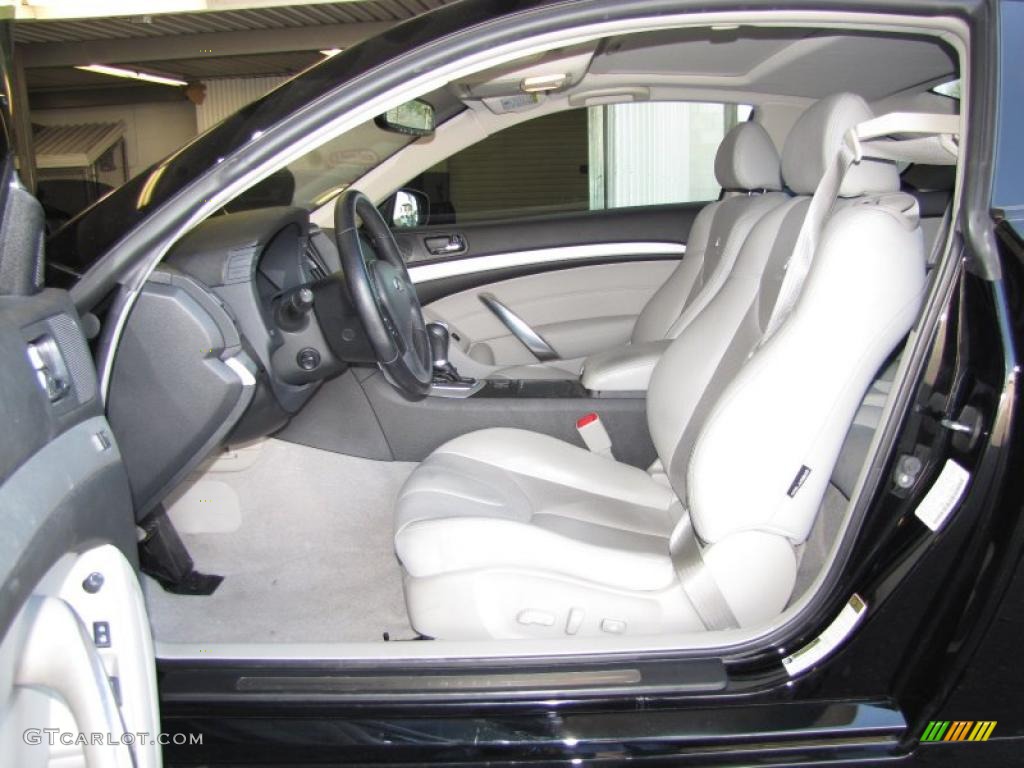 Stone Interior 2008 Infiniti G 37 Journey Coupe Photo #46942104