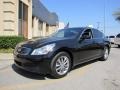 Black Obsidian 2008 Infiniti G 35 x Sedan Exterior