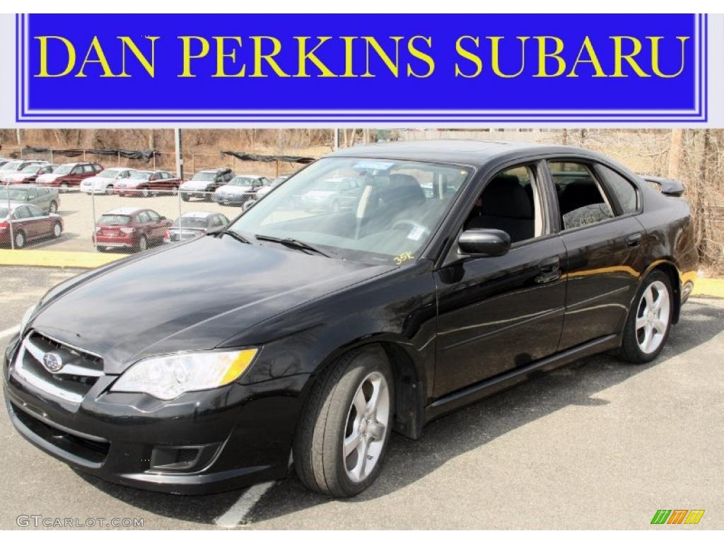 Obsidian Black Pearl Subaru Legacy