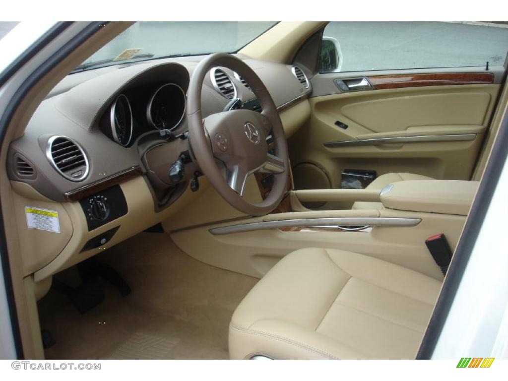 Cashmere Interior 2009 Mercedes-Benz GL 320 BlueTEC 4Matic Photo #46942650