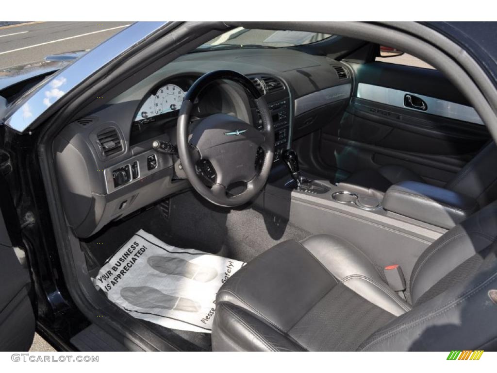 Midnight Black Interior 2002 Ford Thunderbird Premium Roadster Photo #46942935