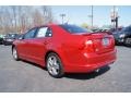 2011 Red Candy Metallic Ford Fusion Sport  photo #36