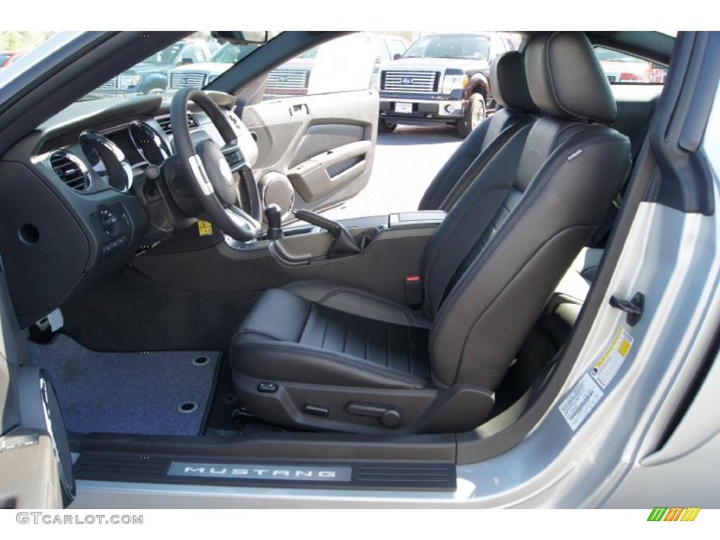 Charcoal Black/Carbon Black Interior 2012 Ford Mustang C/S California Special Coupe Photo #46943256