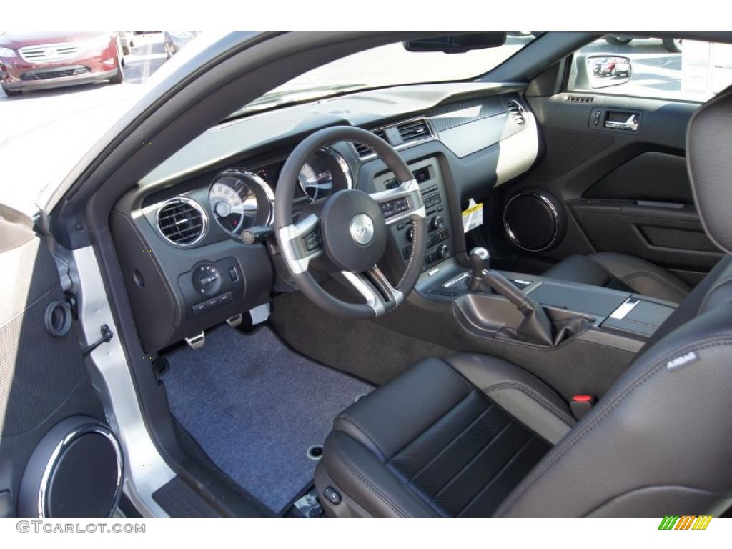 Charcoal Black/Carbon Black Interior 2012 Ford Mustang C/S California Special Coupe Photo #46943418