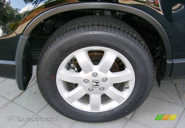 2008 CR-V EX - Nighthawk Black Pearl / Black photo #10