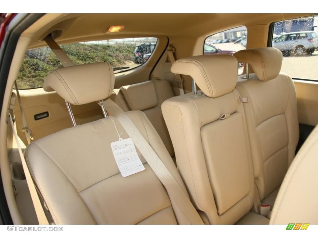 Desert Beige Interior 2010 Subaru Tribeca 3.6R Touring Photo #46943844
