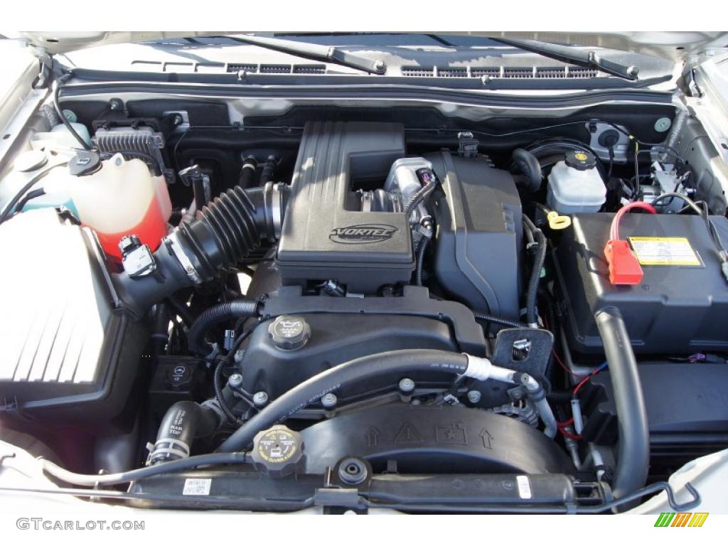 2006 GMC Canyon SLT Crew Cab 4x4 3.5 Liter DOHC 20-Valve Vortec 5 Cylinder Engine Photo #46943868
