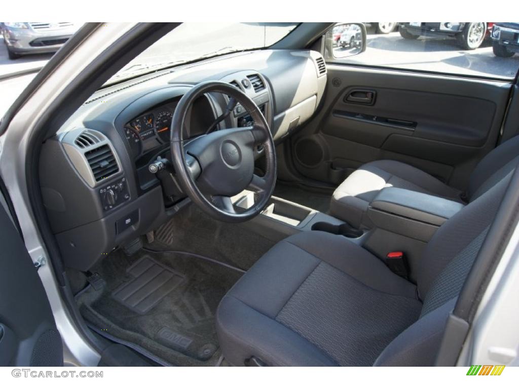 Dark Pewter Interior 2006 GMC Canyon SLT Crew Cab 4x4 Photo #46943973