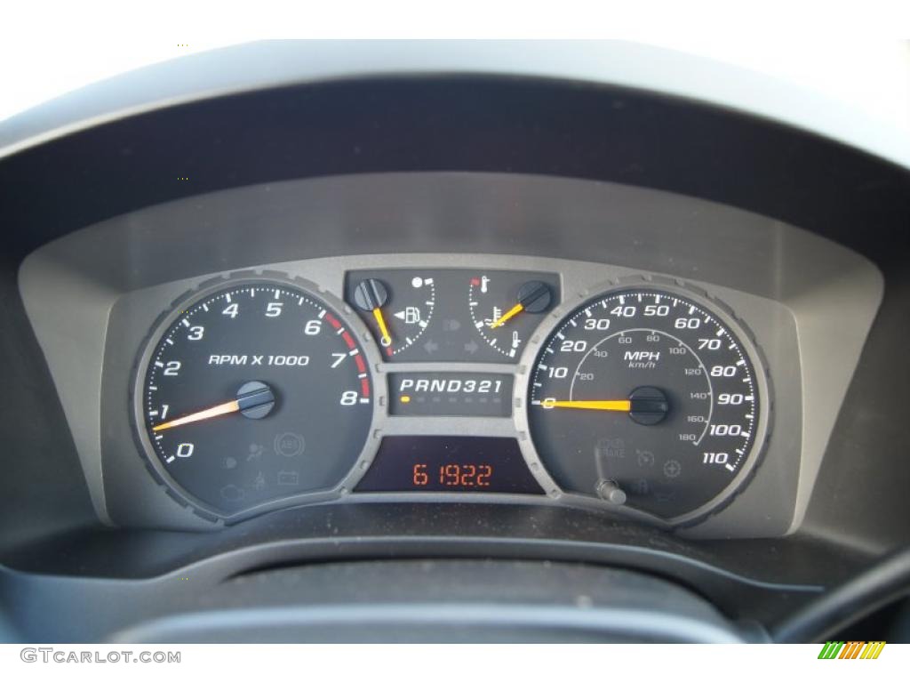 2006 GMC Canyon SLT Crew Cab 4x4 Gauges Photo #46943982