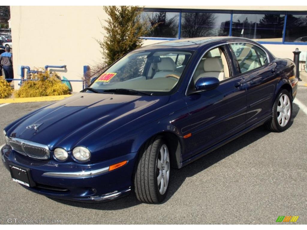 Pacific Blue Metallic Jaguar X-Type