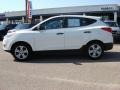 2010 Cotton White Hyundai Tucson GLS  photo #3