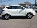 Cotton White 2010 Hyundai Tucson GLS Exterior