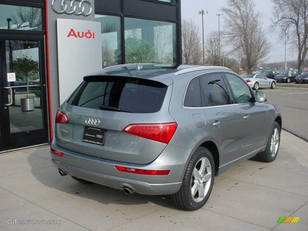 2009 Q5 3.2 Prestige quattro - Quartz Gray Metallic / Black photo #3