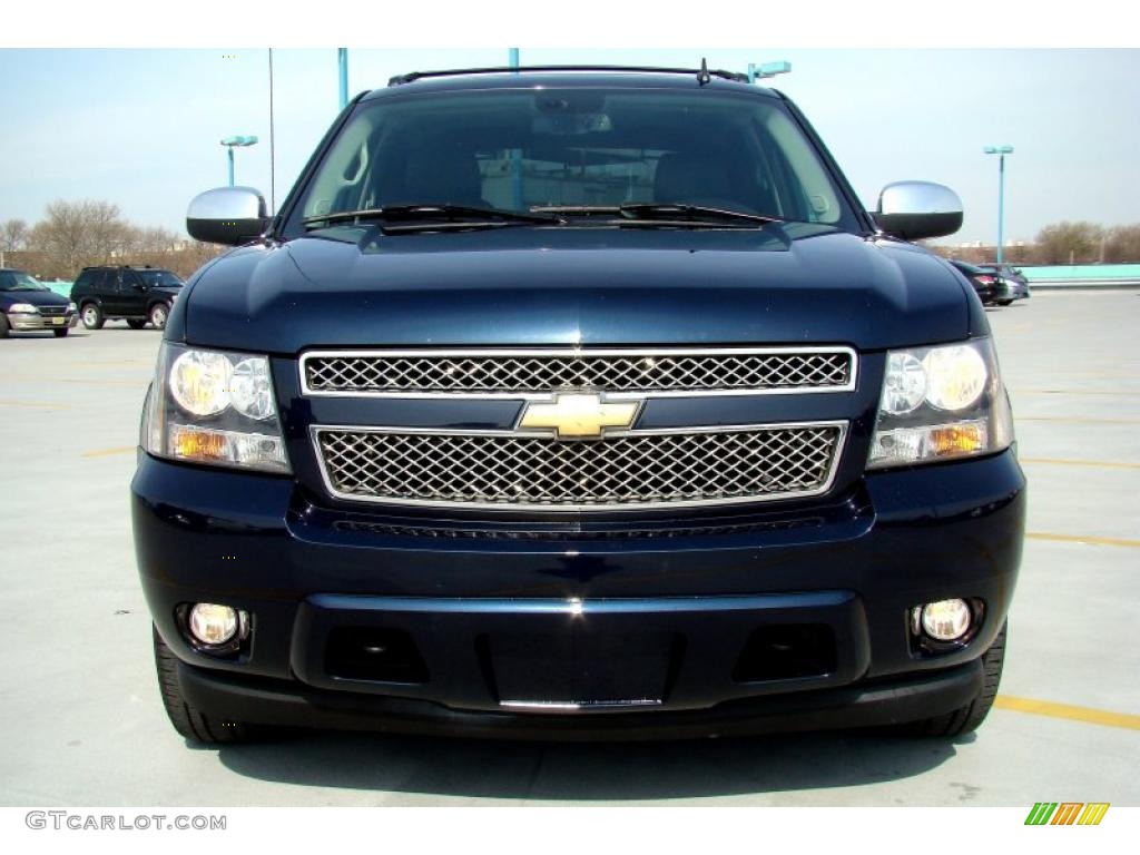 Dark Blue Metallic 2008 Chevrolet Avalanche LTZ 4x4 Exterior Photo #46945515