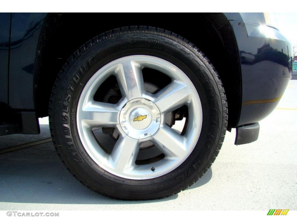 2008 Avalanche LTZ 4x4 - Dark Blue Metallic / Ebony photo #16