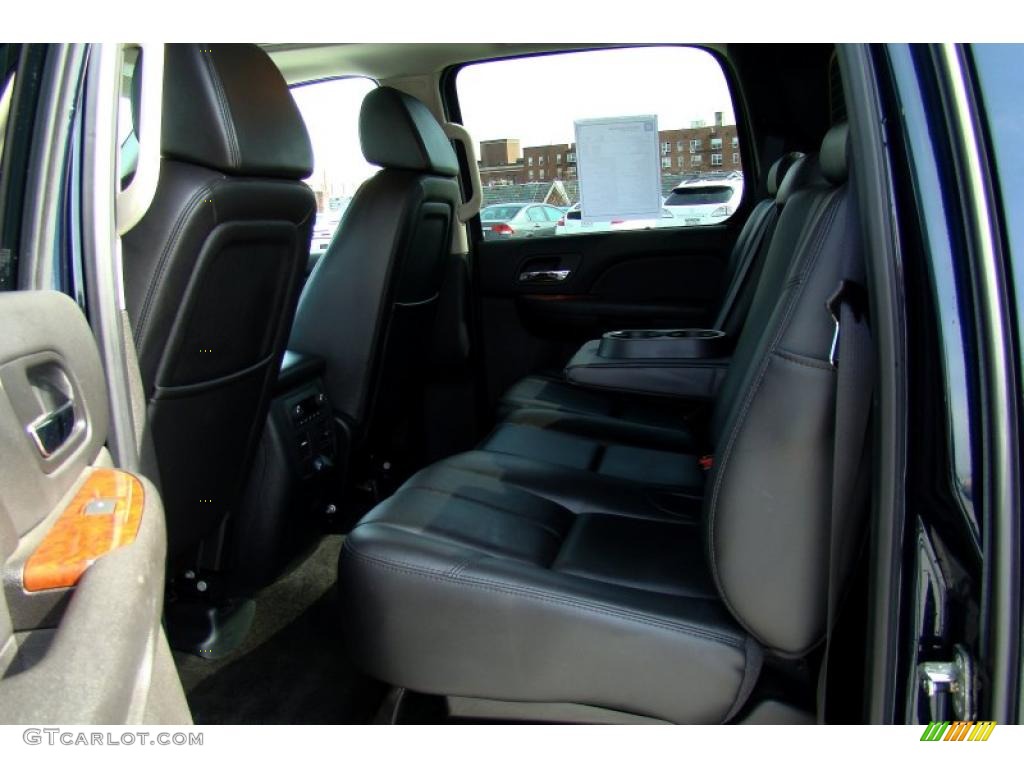 2008 Avalanche LTZ 4x4 - Dark Blue Metallic / Ebony photo #32