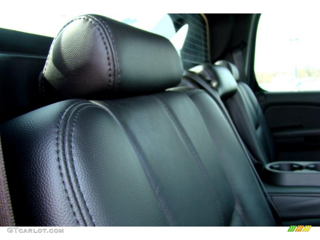 Ebony Interior 2008 Chevrolet Avalanche LTZ 4x4 Photo #46945998