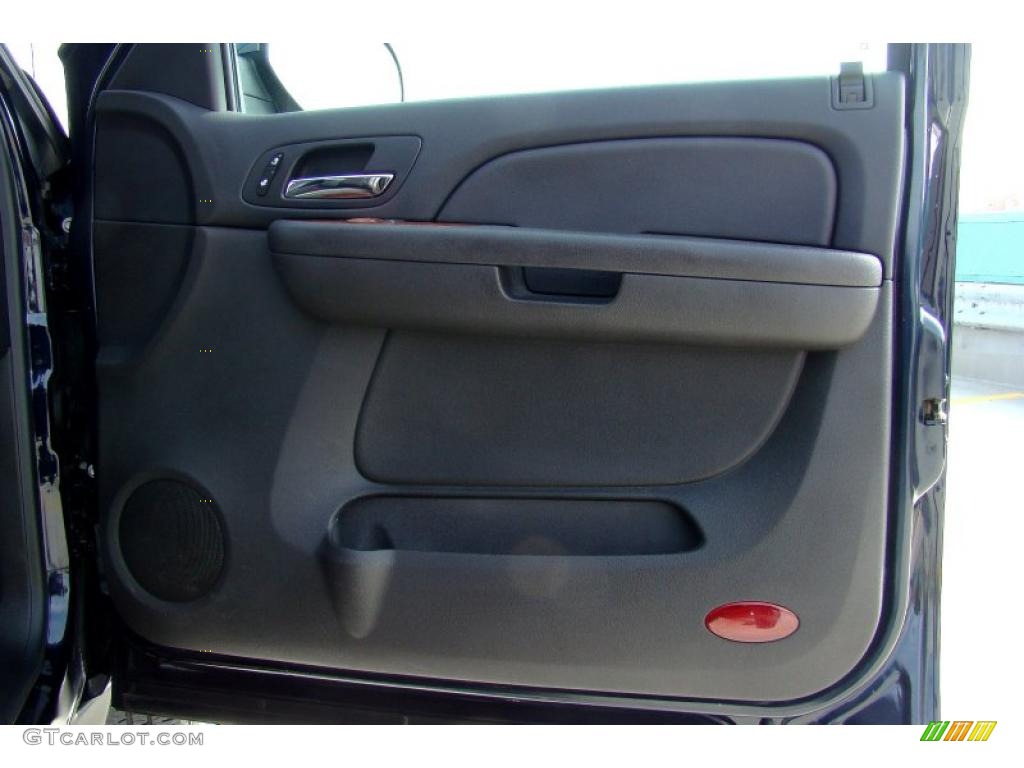2008 Chevrolet Avalanche LTZ 4x4 Ebony Door Panel Photo #46946295