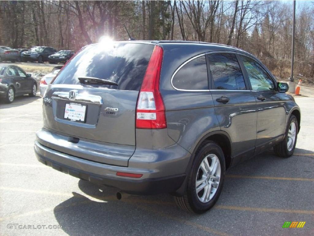 2010 CR-V EX AWD - Polished Metal Metallic / Gray photo #24