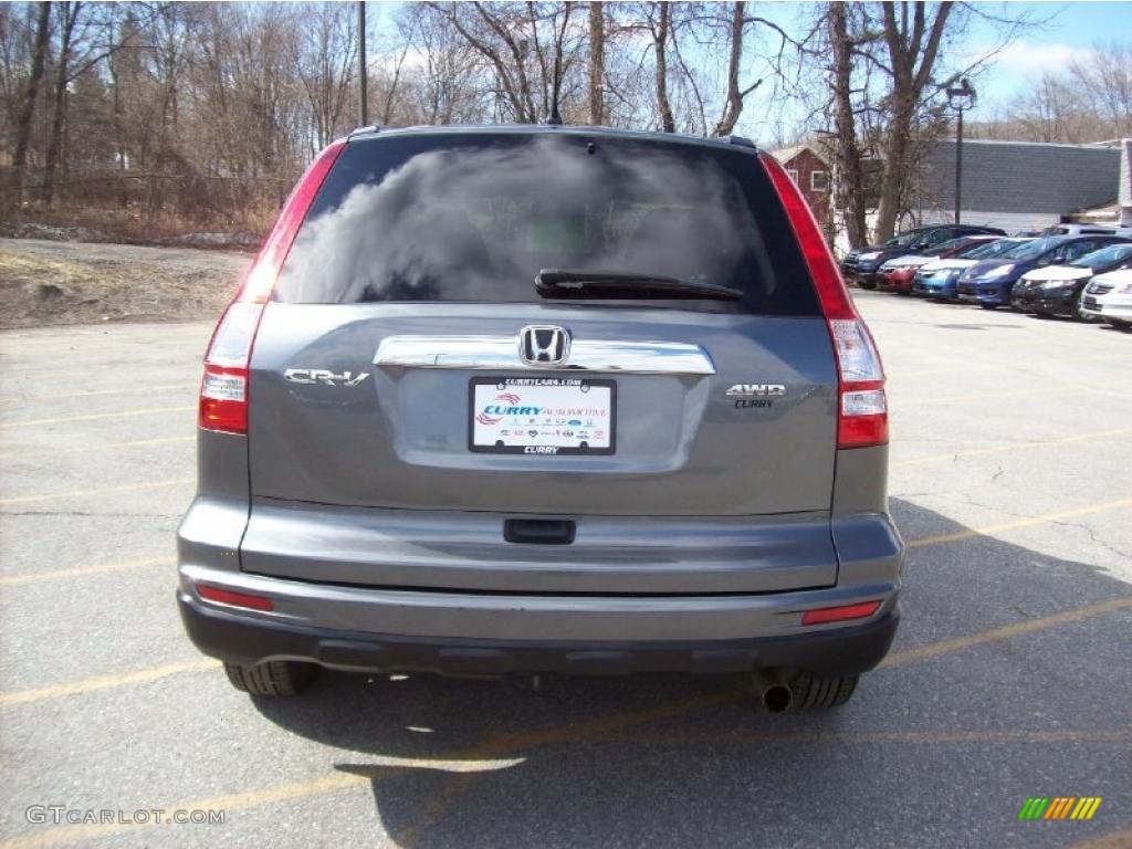 2010 CR-V EX AWD - Polished Metal Metallic / Gray photo #25