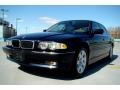 Orient Blue Metallic 2001 BMW 7 Series 740iL Sedan Exterior