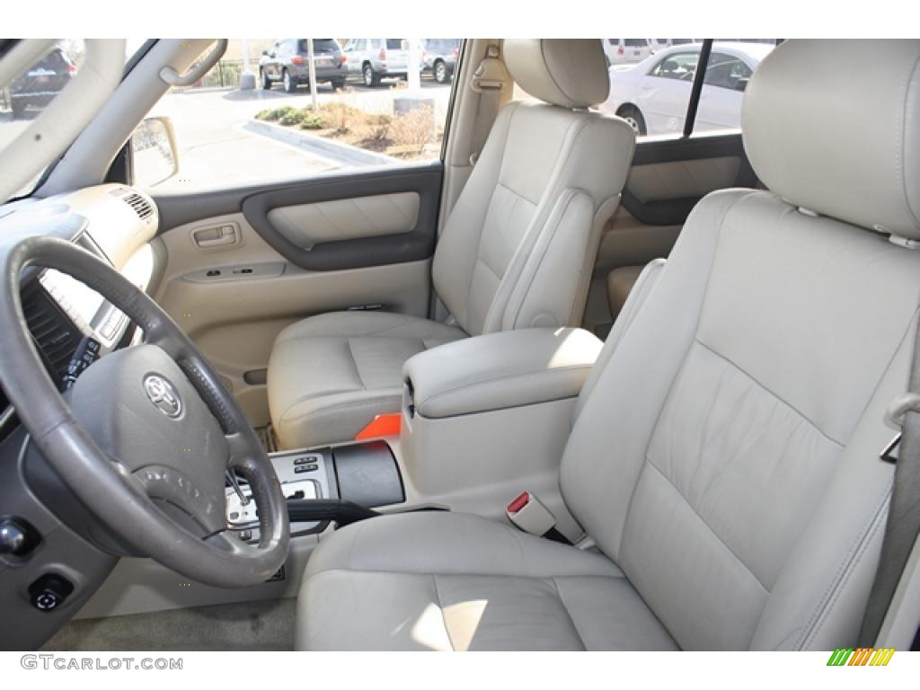 Ivory Interior 2003 Toyota Land Cruiser Standard Land Cruiser Model Photo #46946859