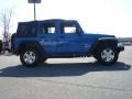 2011 Cosmos Blue Jeep Wrangler Unlimited Sport 4x4  photo #2