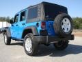 2011 Cosmos Blue Jeep Wrangler Unlimited Sport 4x4  photo #5