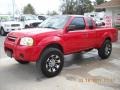 2003 Aztec Red Nissan Frontier XE V6 King Cab 4x4  photo #3