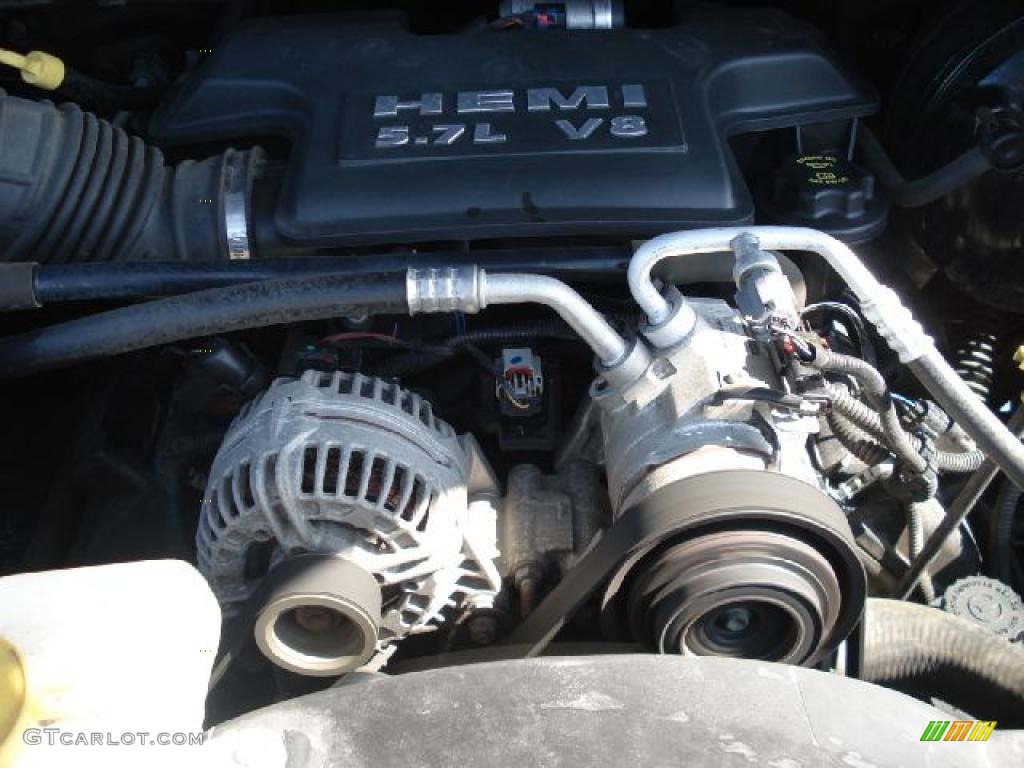 2007 Dodge Ram 1500 Laramie Mega Cab 5.7 Liter HEMI OHV 16 Valve V8 Engine Photo #46947765