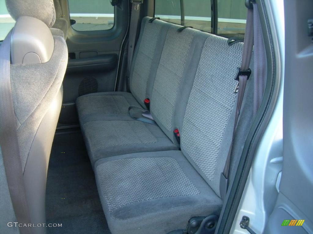 Dark Graphite Interior 2001 Ford F150 XLT SuperCab 4x4 Photo #46948095