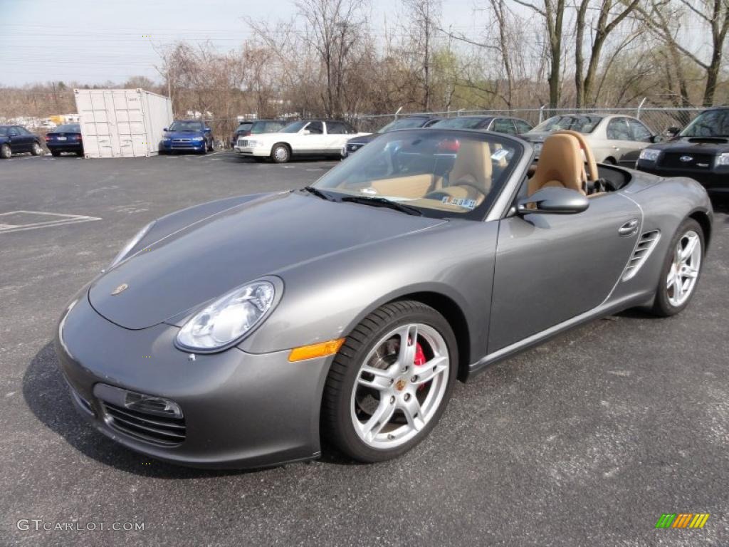 Meteor Grey Metallic 2008 Porsche Boxster S Exterior Photo #46949343
