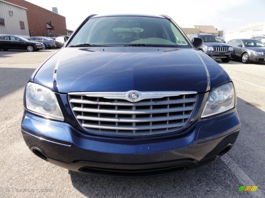 Midnight Blue Pearl 2005 Chrysler Pacifica Standard Pacifica Model Exterior Photo #46949973