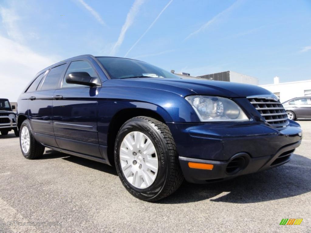 Midnight Blue Pearl 2005 Chrysler Pacifica Standard Pacifica Model Exterior Photo #46950006