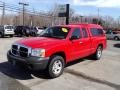 Flame Red - Dakota ST Club Cab 4x4 Photo No. 1