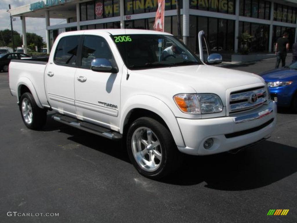 2006 Tundra SR5 X-SP Double Cab - Natural White / Light Charcoal photo #1