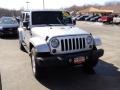 2007 Bright Silver Metallic Jeep Wrangler Unlimited Sahara 4x4  photo #3