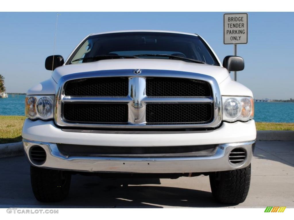 Bright White 2002 Dodge Ram 1500 SLT Quad Cab 4x4 Exterior Photo #46951479