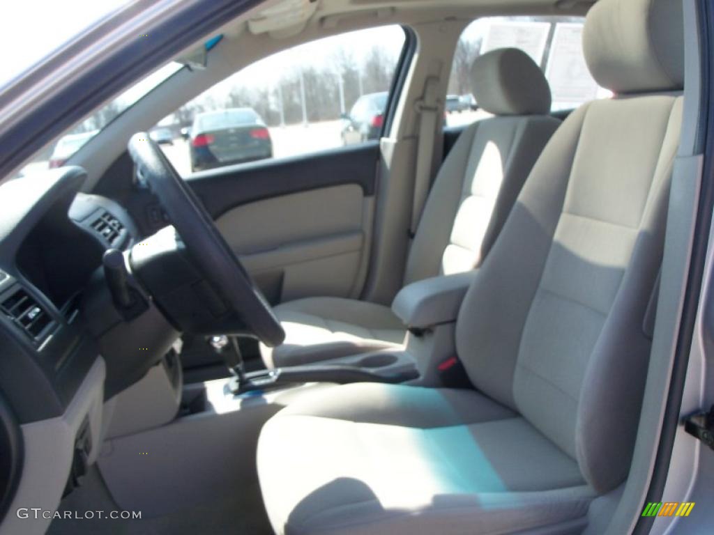 Light Stone Interior 2007 Ford Fusion SE Photo #46951614