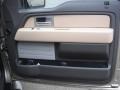 Pale Adobe 2011 Ford F150 XLT SuperCab Door Panel