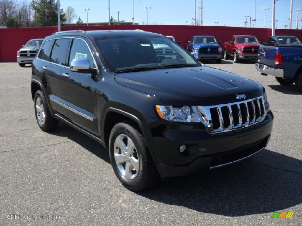 2011 Grand Cherokee Limited - Brilliant Black Crystal Pearl / Black photo #5