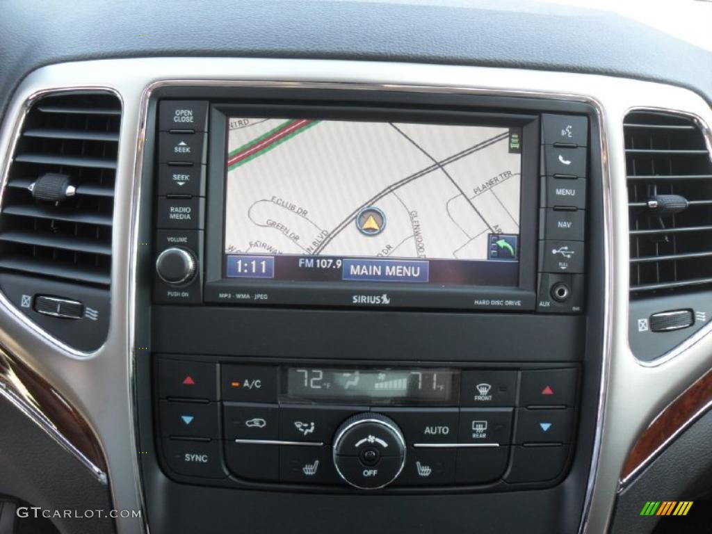 2011 Grand Cherokee Limited - Brilliant Black Crystal Pearl / Black photo #11