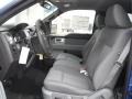 Steel Gray 2011 Ford F150 XLT SuperCrew 4x4 Interior Color