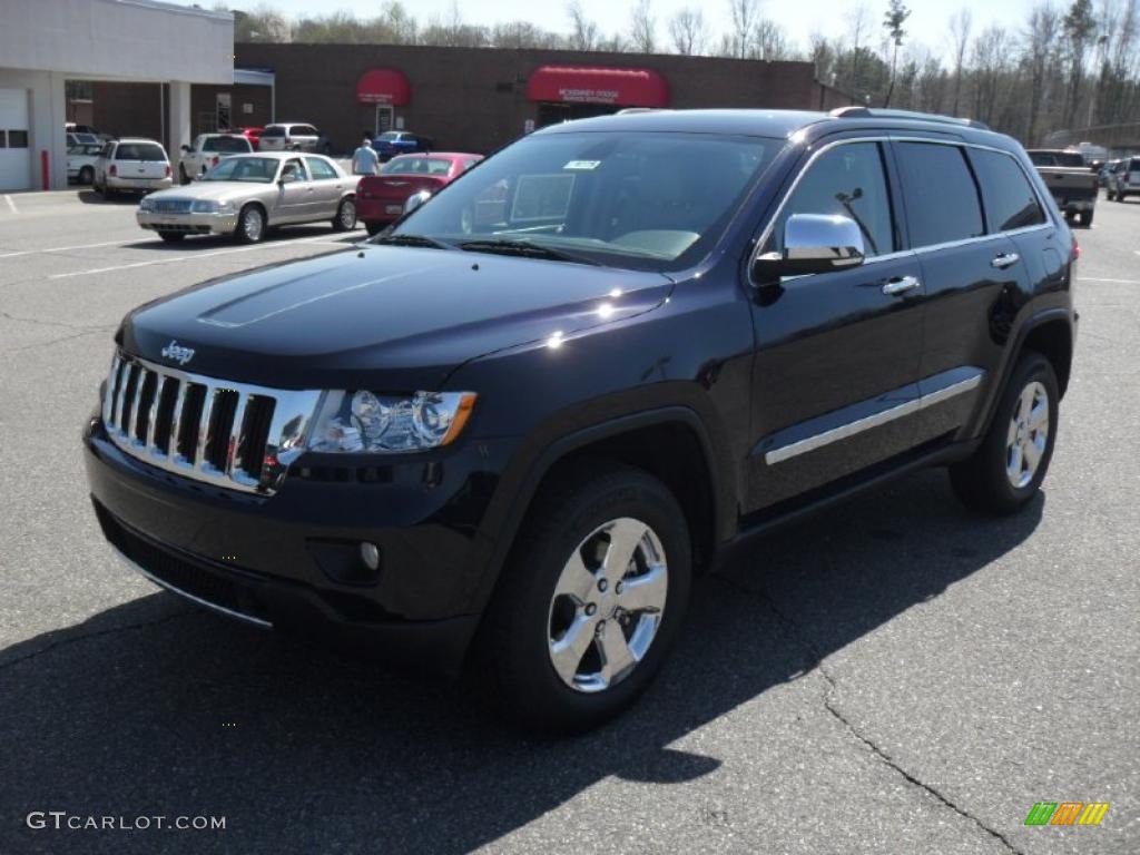 2011 Grand Cherokee Limited - Blackberry Pearl / Black/Light Frost Beige photo #1