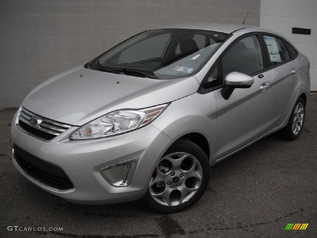 Ingot Silver Metallic Ford Fiesta