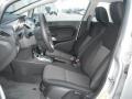 Charcoal Black/Blue Cloth Interior Photo for 2011 Ford Fiesta #46953426