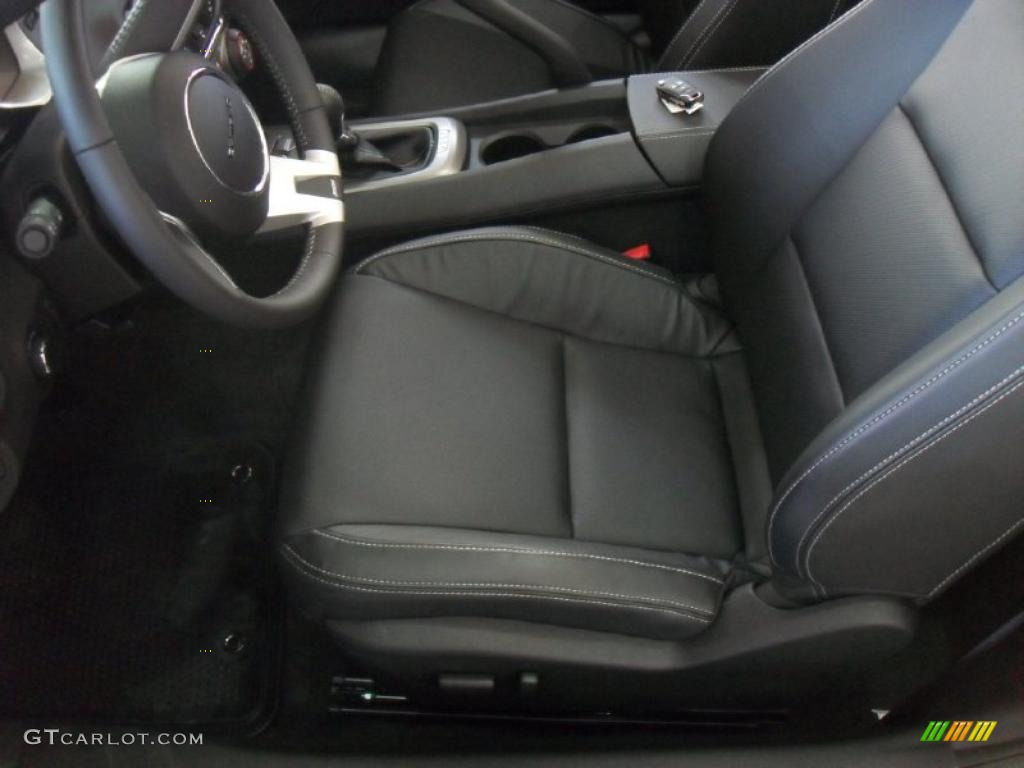 Black Interior 2011 Chevrolet Camaro SS/RS Convertible Photo #46953963