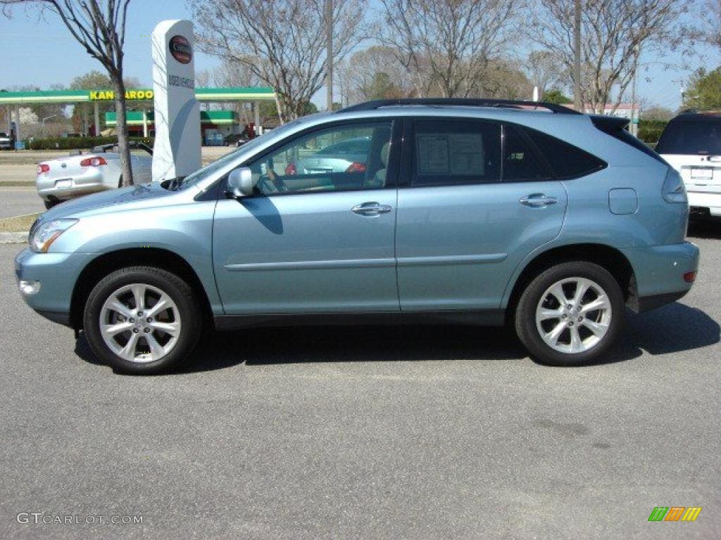 Breakwater Blue Metallic 2009 Lexus RX 350 AWD Exterior Photo #46954092