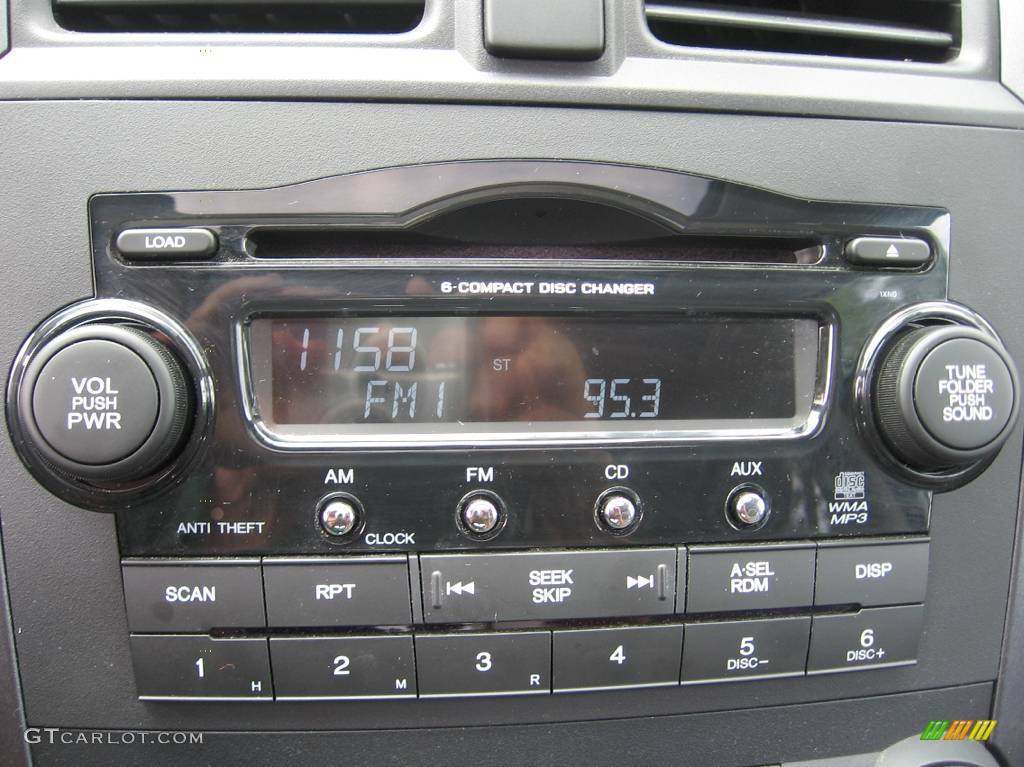2008 CR-V EX 4WD - Glacier Blue Metallic / Gray photo #16