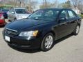 Ebony Black - Sonata GLS V6 Photo No. 5